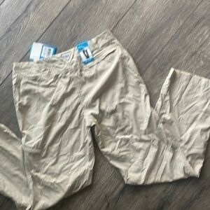 NWT Columbia pants tan PFG Omni shade size 12, regular